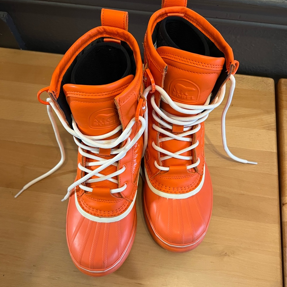 Sorel Women’s Vibrant Orange Snow Boots